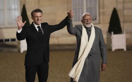 PM Modi attends dinner hosted by 'friend' Emmanuel Macron, also meets US vice president J D Vance