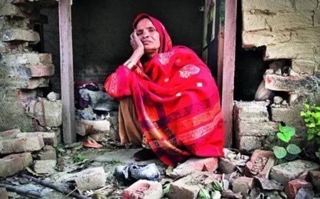 6 months after riot, 11 UP families return not to homes but rubble