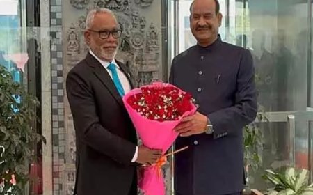 Maldives speaker Abdullah praises AI use in Indian Parliament, seeks support for digitising Majlis archives