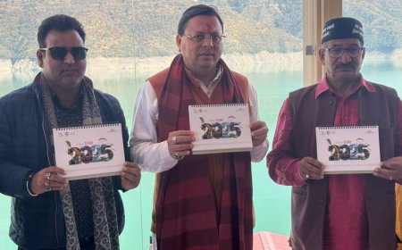 Uttrakhand CM Dhami launches Destination Tehri Calendar 2025