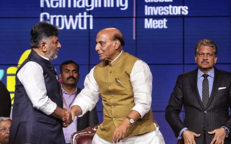 Invest Karnataka 2025: 'India rolls out red carpet, not red tape to investors,' says Rajnath Singh