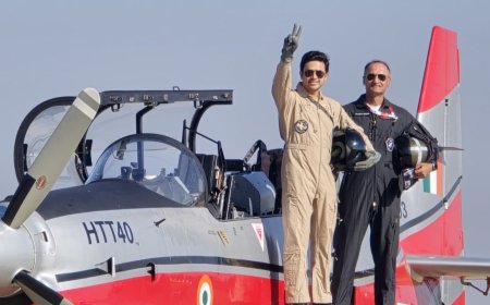 Scandal To Self-Reliance: MP Surya Flies In Indigenous HTT-40