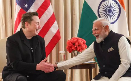 'Talked about space, tech': PM Modi on 'good meeting' with Elon Musk in Washington