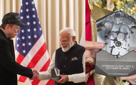 Elon Musk’s ‘space relic’ gift to PM Modi during US visit