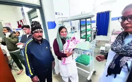 Throat slit & dumped in bin, newborn makes miraculous recovery after a month at hospital