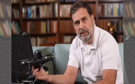 ‘Quite discomforting’: Indian drone body criticises Rahul for using 'Chinese drone' to target govt