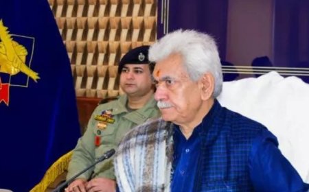 Anti-terror operations to continue for peace in J&K: LG Sinha