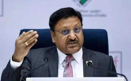 Losers must stop blaming EC, says outgoing poll panel chief Rajiv Kumar