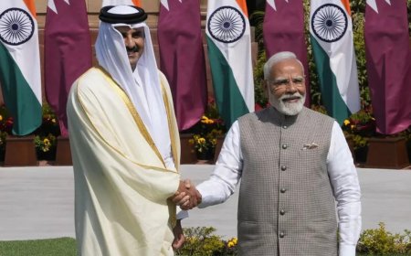 India-Qatar hold bilateral talks, aims to boost economic and strategic cooperation