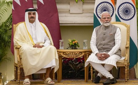 PM Modi, Amir of Qatar condemn terrorism in all forms, agree to cooperate in combating menace