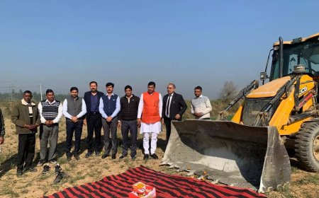 Excavation commences for 350-acre Saraswati reservoir project in Yamunanagar villages