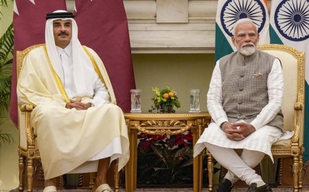 Qatar to invest $10 billion, PM Modi and Amir discuss FTA, Gaza