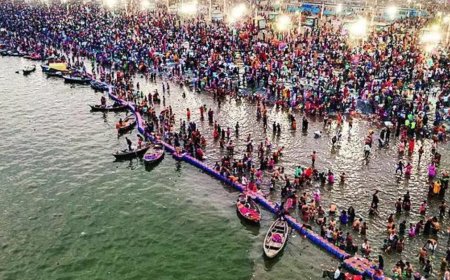 High levels of fecal bacteria in Sangam waters at Maha Kumbh: Report