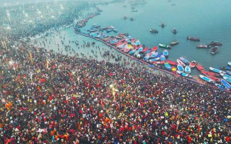 Man locks ill mother at home, takes wife, kids to Maha Kumbh for holy dip