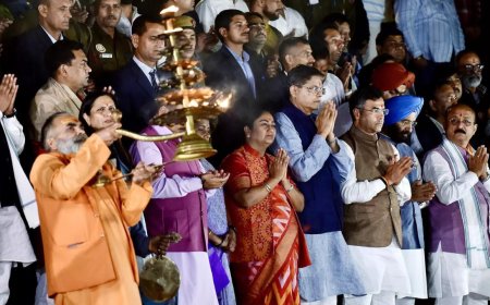With 'aarti' on Day 1, CM Rekha Gupta takes first step to make Yamuna 'identity of Delhi'