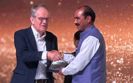 India receives global award for road safety