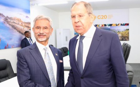 'Discussed Ukraine conflict': Jaishankar meets Russian foreign minister Sergey Lavrov on sidelines of G20