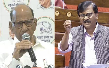 'He is our guide, not opponent': Sanjay Raut praises Sharad Pawar amid row over Shinde felicitation
