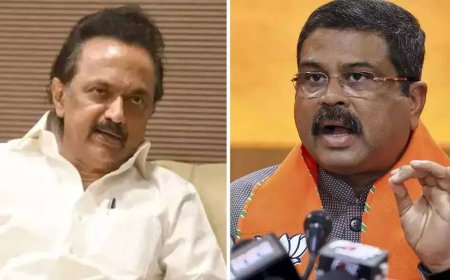 'Rise above political differences': Dharmendra Pradhan hits back at Stalin on NEP row