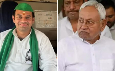 Tej Pratap's 'political' offer for opponent Nitish Kumar's son