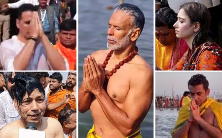 From superstars to tycoons: Who took dip at Maha Kumbh 2025