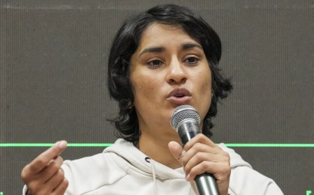 Vinesh Phogat lied just to enter politics, says BJP MP
