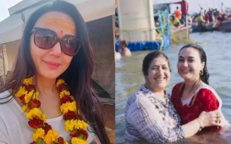 'Magical, heartwarming & bit sad': Preity Zinta after taking 3rd holy dip in Maha Kumbh