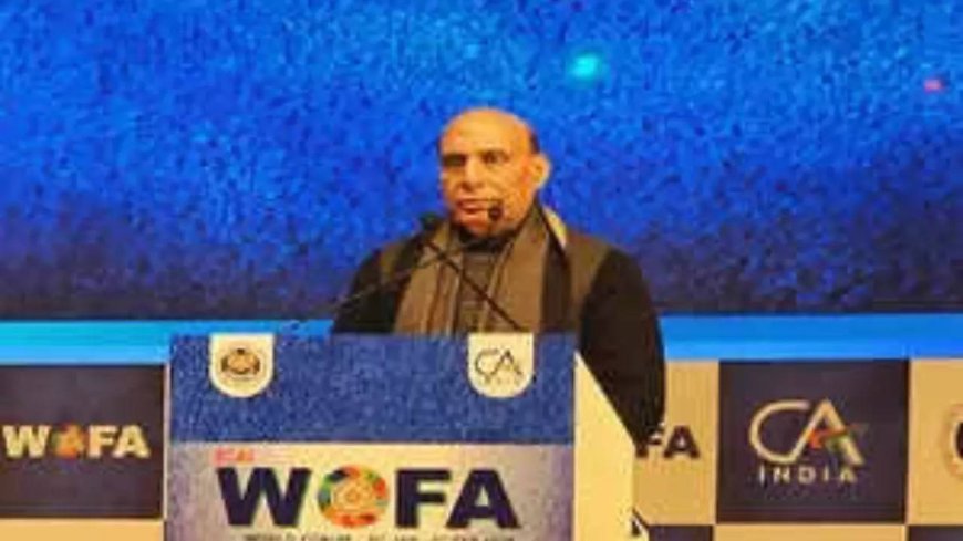 Be innovator, strategic adviser to stay relevant, Rajnath tells CAs