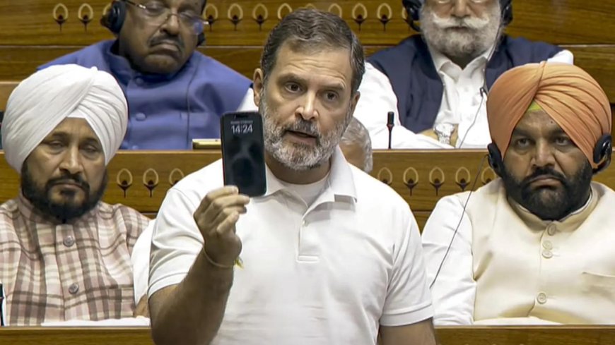 '34 times in 45 minutes': BJP slams Rahul Gandhi for mentioning China several times in Lok Sabha speech
