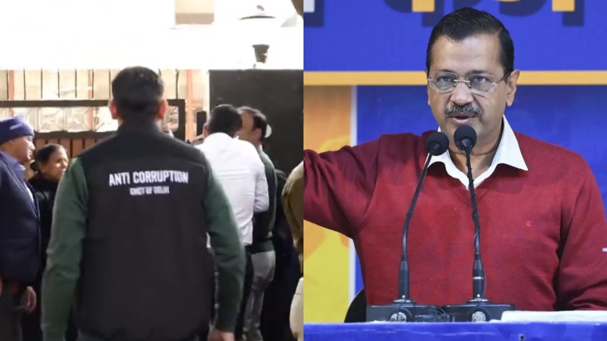 Anti-Corruption Bureau visits Arvind Kejriwal’s residence after poaching allegations against BJP