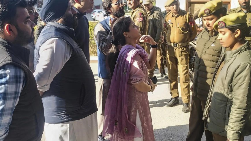 Detained in Jammu, stopped from addressing media, claims PDP’s Iltija Mufti