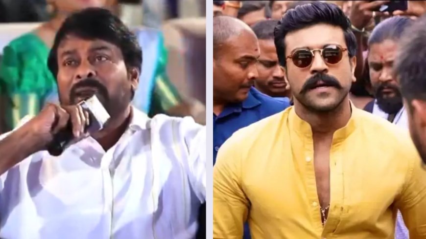 'Have a boy so our legacy continues': Chiranjeevi says he is scared Ram Charan might have another girl, sparks controversy