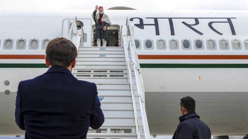 Unique display of camaraderie: Macron comes to airport to bid farewell to PM