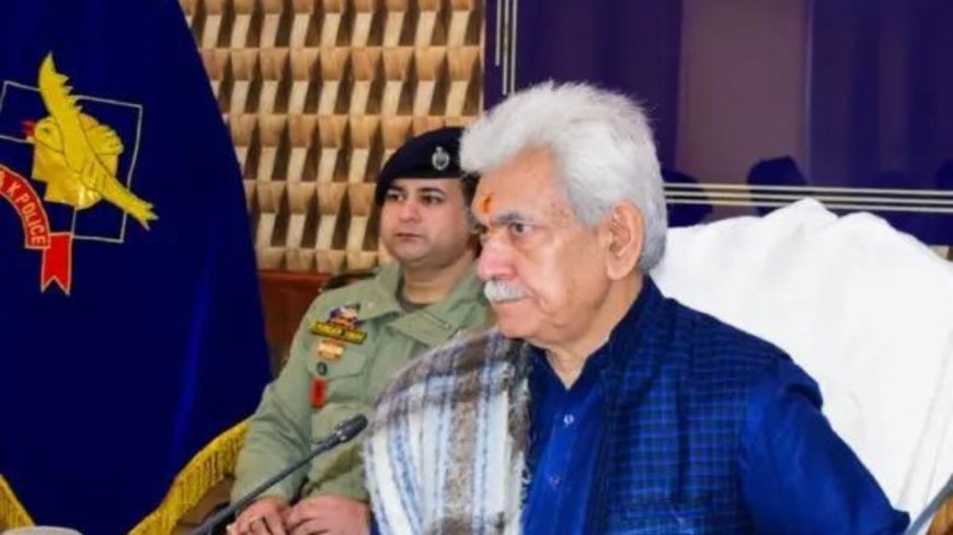 Anti-terror operations to continue for peace in J&K: LG Sinha