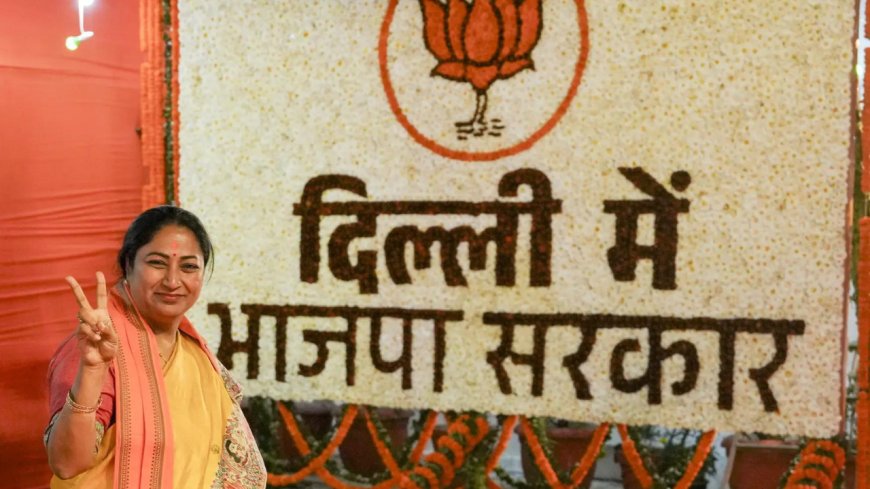 'Thank top BJP leadership for showing faith': Rekha Gupta's first reaction after being named Delhi CM