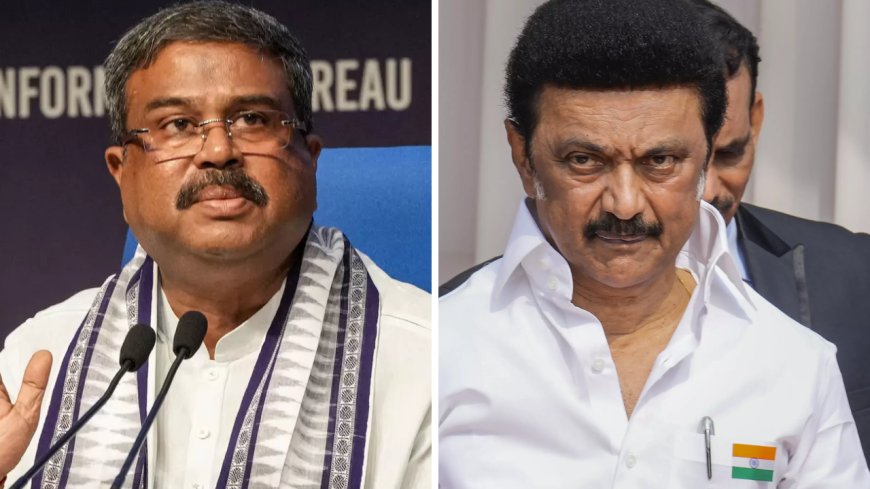 Stalin vs Dharmendra Pradhan escalates: 'Is imposing Hindi in name of NEP not politics?'