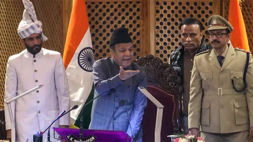 Don’t reveal bills before introduction: J&K Speaker