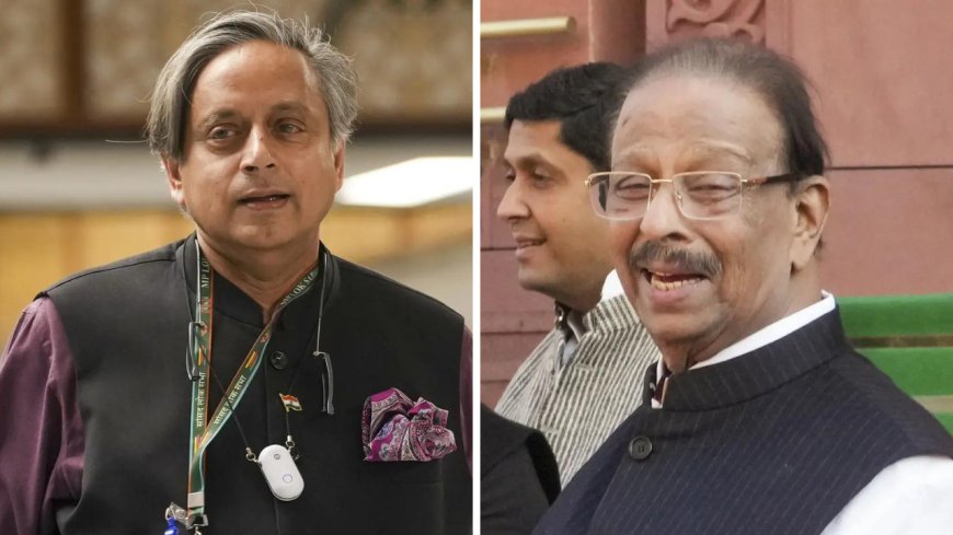 'No meaning in the demand': Shashi Tharoor backs Congress Kerala unit chief amid rift rumors with party