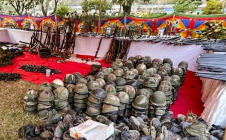 Around 650 weapons surrendered in Manipur last week on governor’s appeal