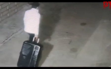 Himani Narwal murder: Accused Sachin caught on cam carrying bag stuffed with body