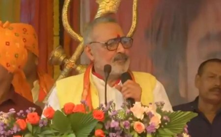 'It is for development of all sections': Union minister Giriraj Singh praises Bihar Budget