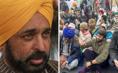 'Farmers turning Punjab into state of dharna': CM Mann's 'leniency' warning for unions; Congress reacts