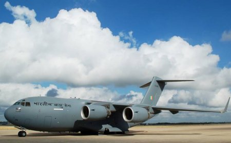 C-17 aircraft lands at Kargil in a major boost to strategic airlift capabilities