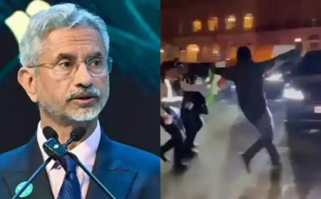 Pro-Khalistan protester tries to accost EAM S Jaishankar