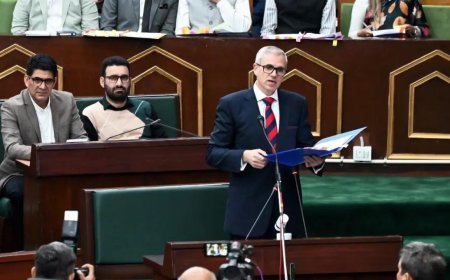 J&K gets first budget in 7 years, Omar Abdullah unwraps growth boosters