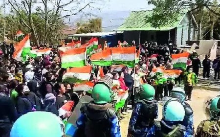 Uneasy calm in Manipur as tribal areas shut down over protester’s death