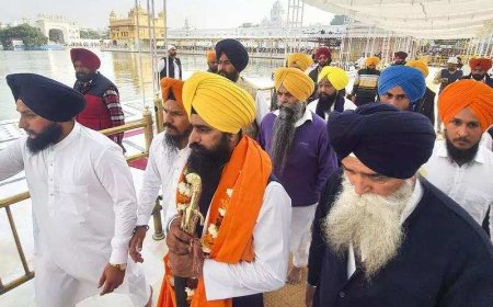 Muted ceremony marks Giani Kuldeep’s jathedar installation