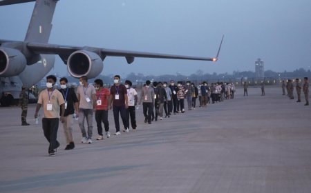 Second batch of 266 Indians airlifted from Myanmar scam centres, 549 rescued till now