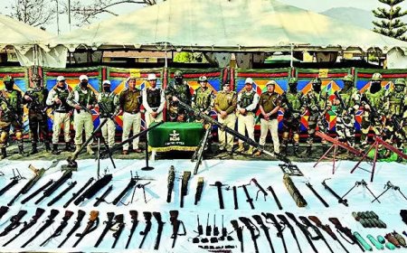 70% of Manipur weapons surrendered after guv call came from 4 valley districts