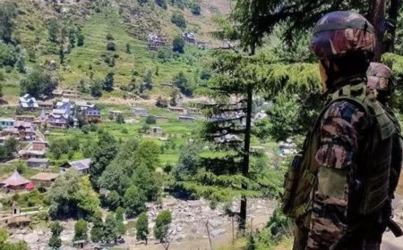 J&K: Encounter breaks out between security forces and terrorists in Kupwara